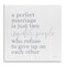 Stupell Industries Perfect Marriage Refuse to Give Up Wall Plaque, design by Jaxn Blvd.